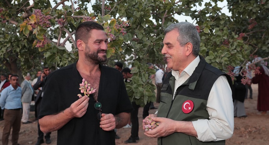 ”Dünya’da fıstığın merkezi Şanlıurfa’dır”