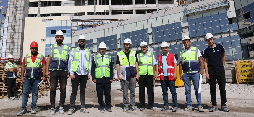 Sağlık Bakanlığı Şanlıurfa şehir hastanesinde inceleme