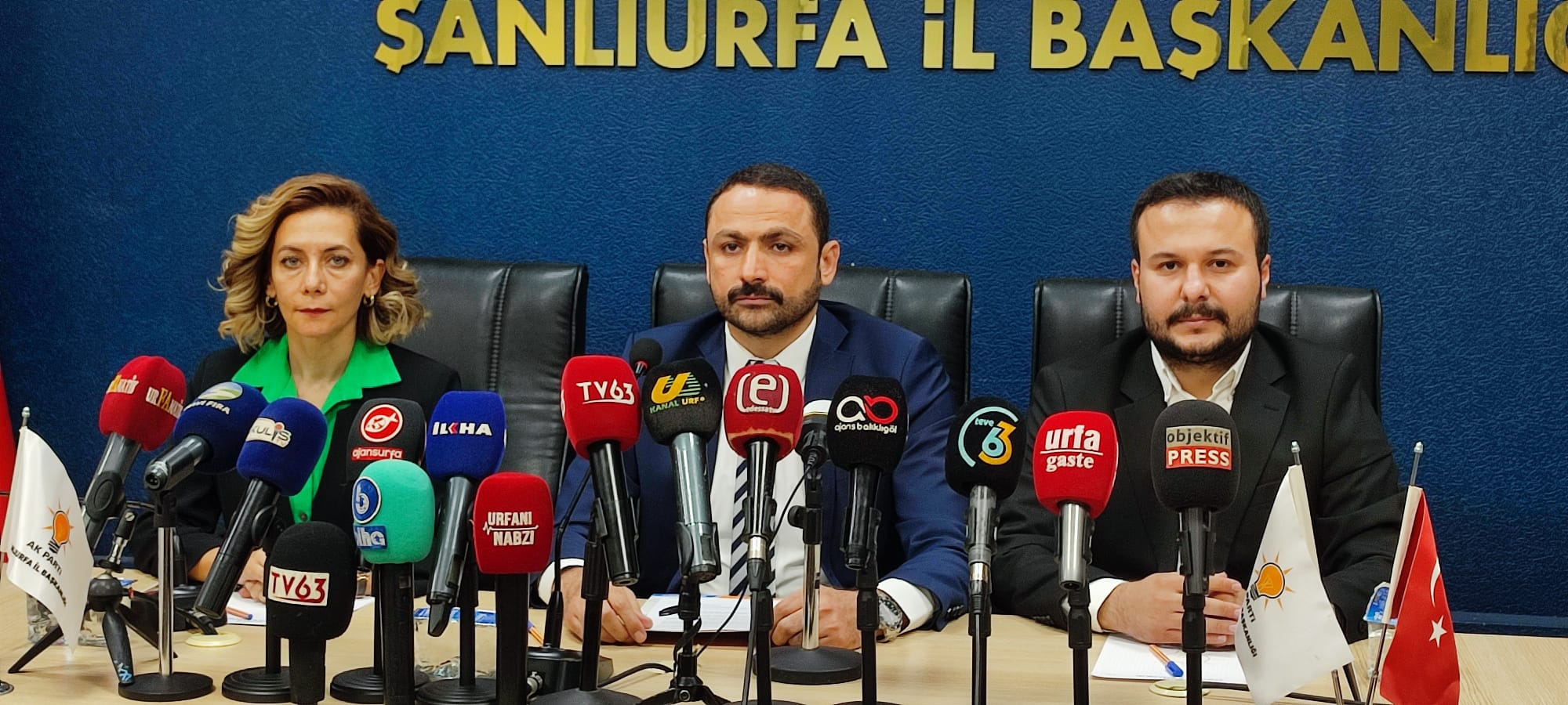 Ak parti Şanlıurfa il başkanlığı gündeme dair basın açıklaması yaptı