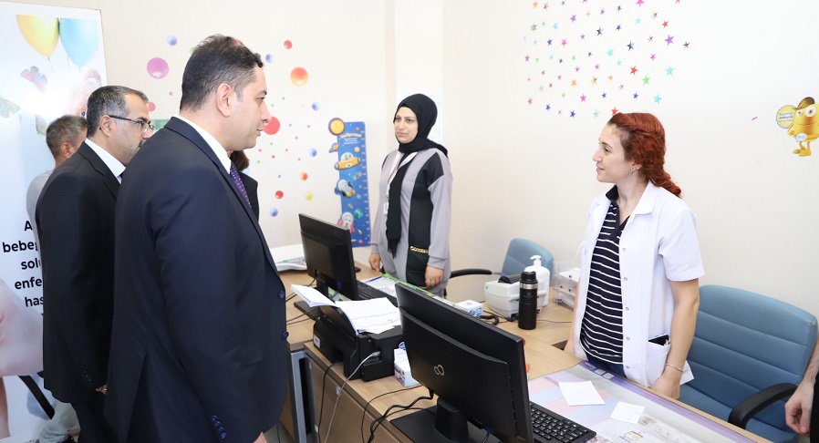 Sağlık il müdürü Solmaz ilçeleri denetledi