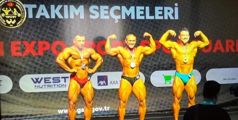 Urfalı sporcu vücut geliştirme’de Türkiye şampiyonu oldu