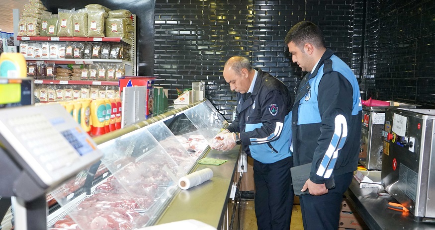 Zabıta’dan sağlık ve hijyen denetimi