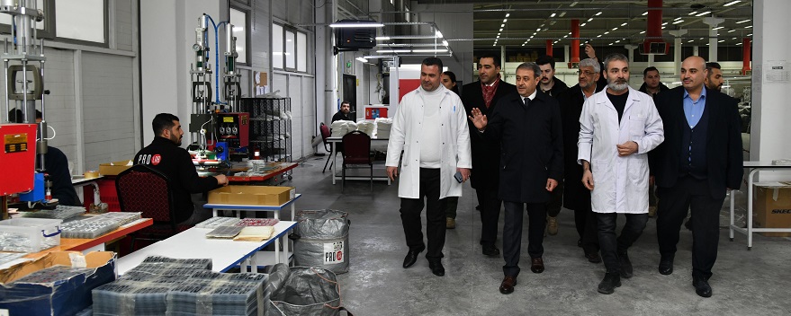 Vali Şıldak, “üretim şanlıurfa’ya çok yakışıyor”