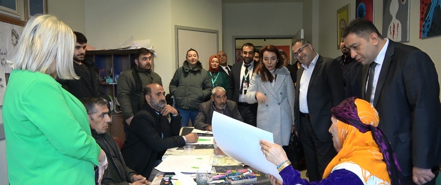 Trsm merkezine ziyaret