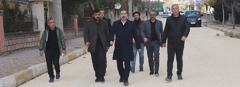 Baydilli saha çalışmalarını inceledi