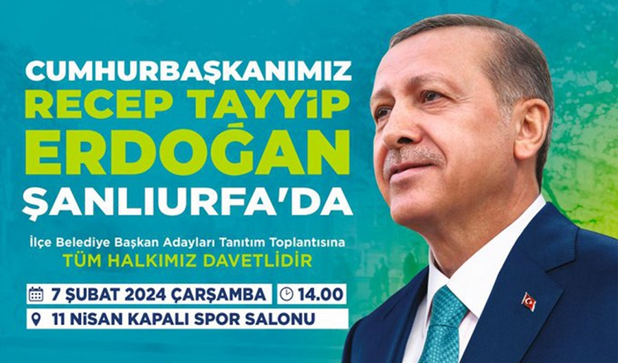 Şanlıurfa halkına davet