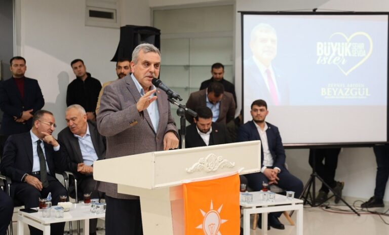Beyazgül: Şanlıurfa Hizmete Oy Verir
