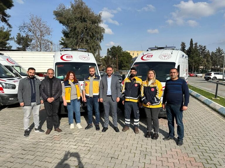 2 adet ambulans Şanlıurfa İl Sağlık Müdürlüğüne tahsis edildi