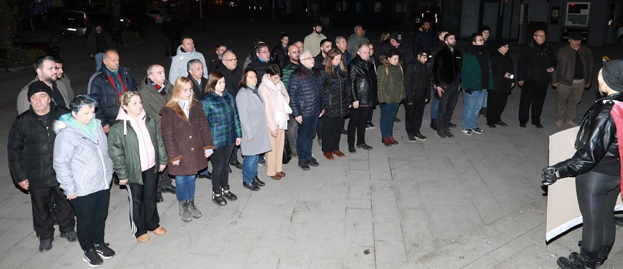 Burhaniye 6 şubat depremini andı