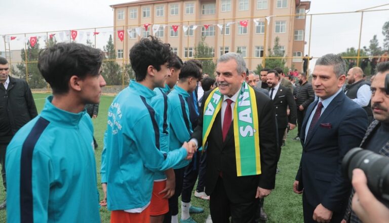 Spor tesisi açılışı