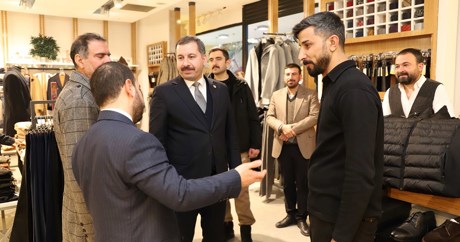 Baydilli esnaf ve vatandaşla bir araya geldi