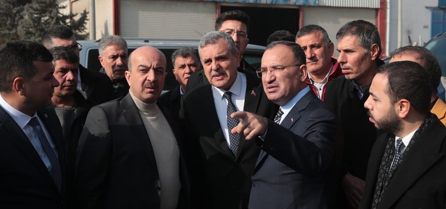 Bozdağ ve beyazgül sanayi esnafı ile bir araya geldi