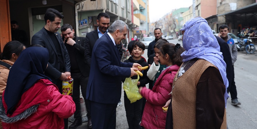 Beyazgül esnafla buluştu