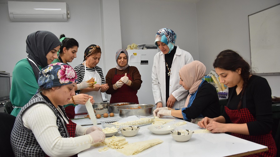 Siverekli kursiyer kadınlardan teşekkür