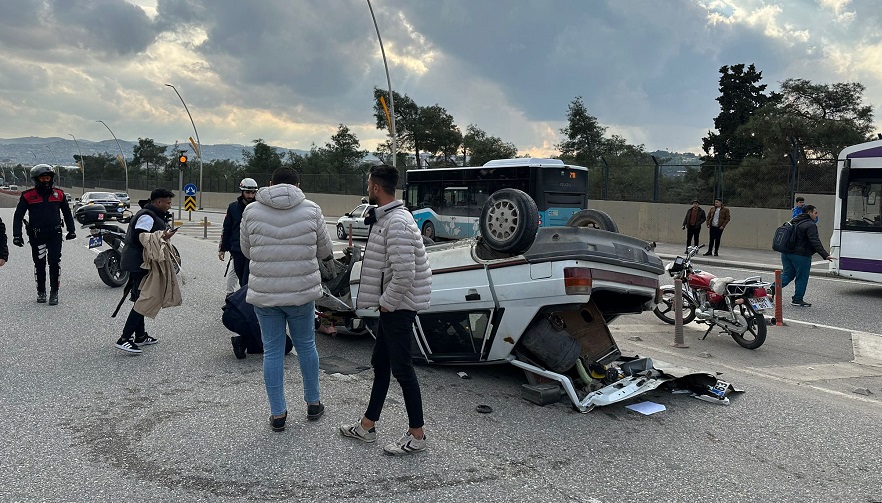 Şanlıurfa’da trafik kazası, 1 yaralı