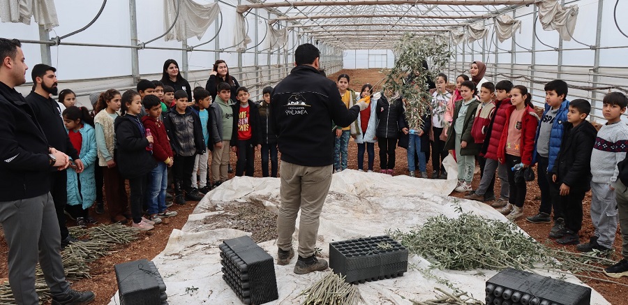 Öğrenciler tarımla buluştu