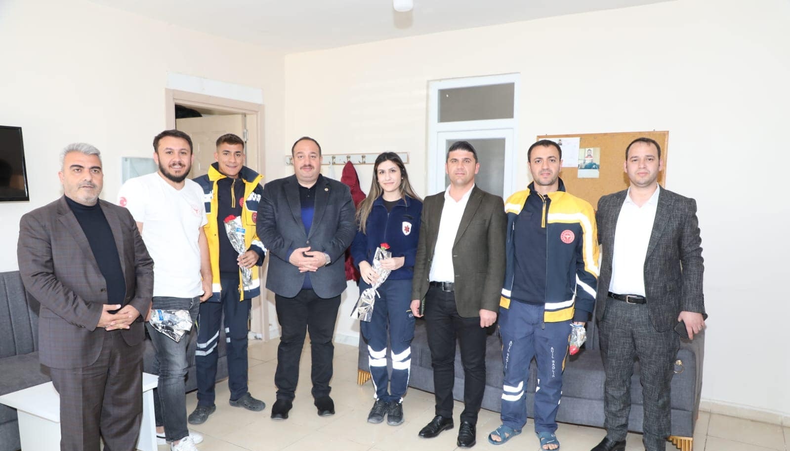 Ekinci Sağlık Çalışanların Tıp Bayramını Kutladı