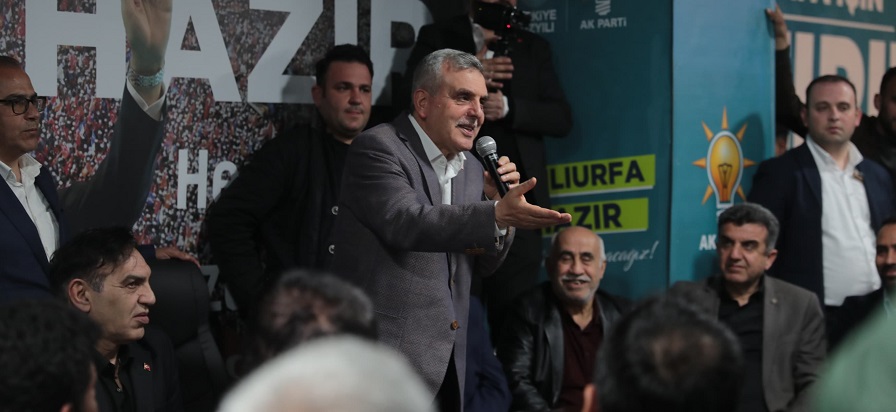 Beyazgül, “Şanlıurfa’nın hizmetkarı olduk”