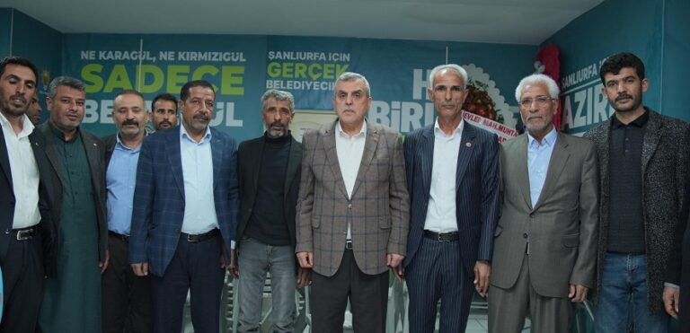 Beyazgül seçim ofisinde vatandaşlarla buluştu