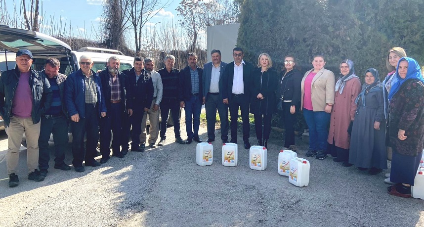 Çiftçiye sıvı gübre desteği