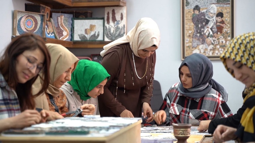 Kadın destek merkezleri kadınların sosyalleşmesini sağlıyor