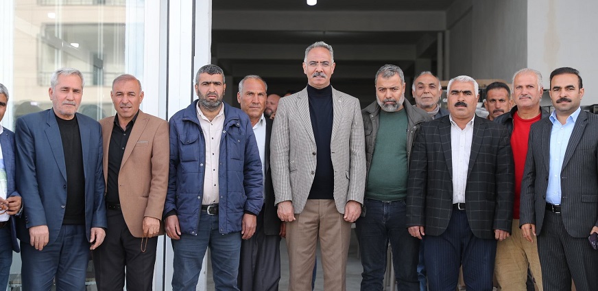 Kuş Eyyübiye esnafıyla buluştu