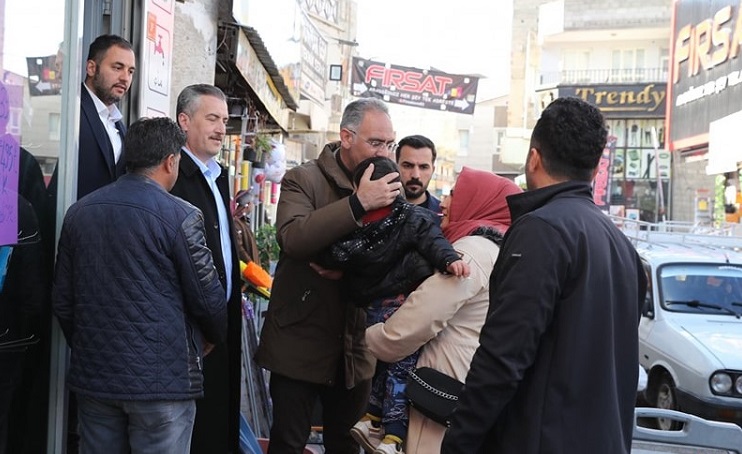 Kuş SSK Caddesi’nde Halkla Buluştu