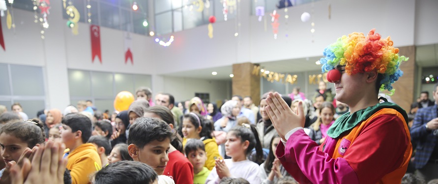 Ramazan şenliklerinde çocuklar eğlendi