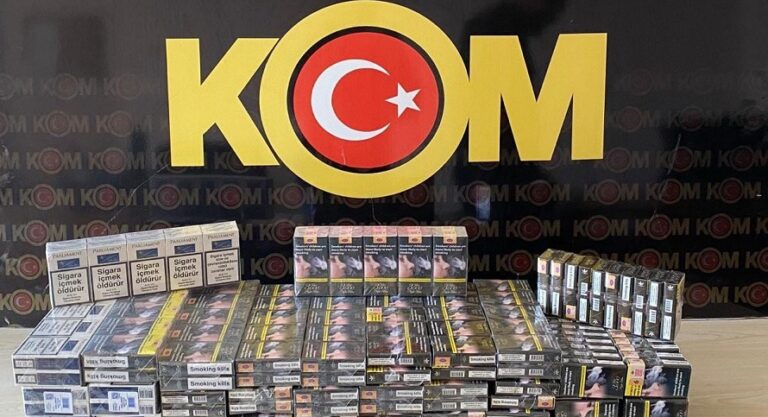 Viranşehir’de kaçak sigara ele geçirildi