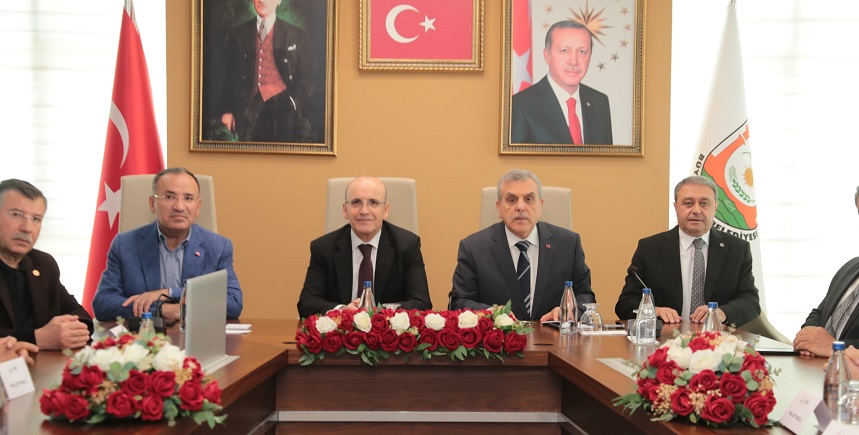 Hazine ve Maliye Bakanı Şimşek’ten Beyazgül’e Ziyaret