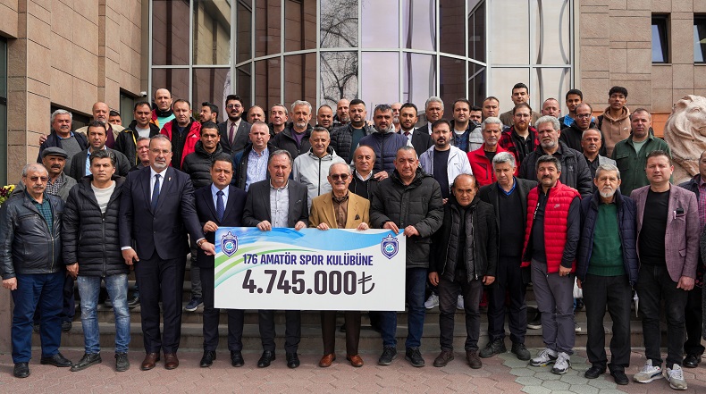 Büyükşehir’den Amatör Spora Tarihi Destek