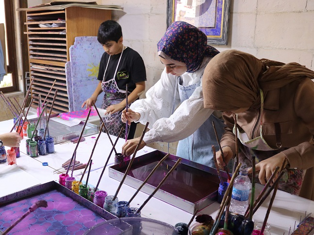 Sanat evine yoğun ilgi