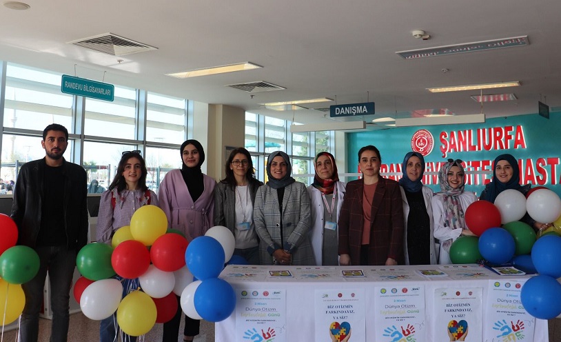 Şanlıurfa Harran Üniversitesi Hastanesinde Otizm Hastalığına Dikkat Çekildi