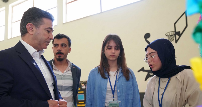 Bucak; TÜBİTAK Bilim Fuarına katıldı