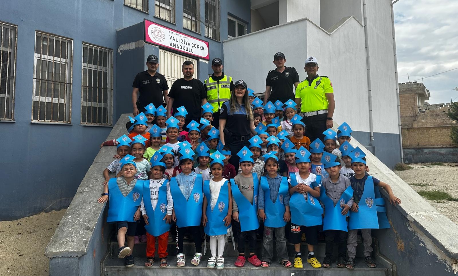 Anaokulu Öğrencilerine Emniyet Müdürlüğünden Bilinçli Eğitim