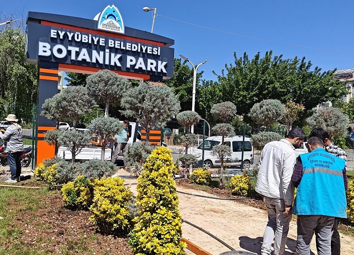 Eyyübiye’de Botanik Park Hizmete Sunuluyor