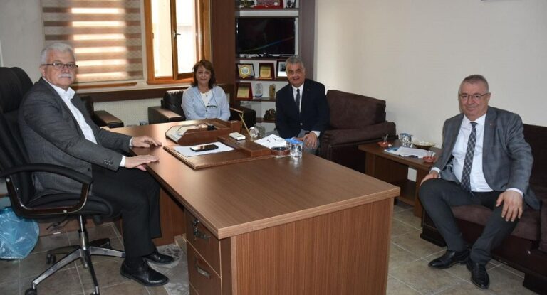 Ege ve Marmara Çevreci Belediyeler Birliği Başkanı Ertaş’tan Deveciler’e ziyaret