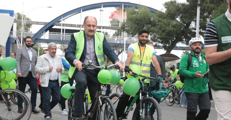 Gülpınar Farkındalık için pedal çevirdi