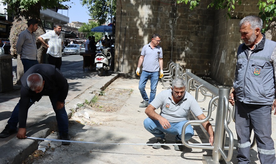 Şanlıurfa’da motosiklet park alanı