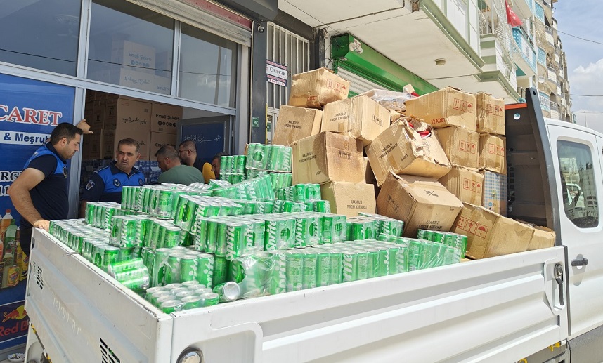 Şanlıurfa’da tonlarca bozuk gıda maddesi imha edildi