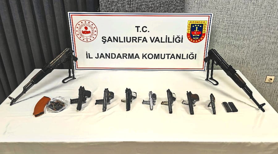 Şanlıurfa’da Silah Kaçakçılığı Operasyonu: 7 Gözaltı