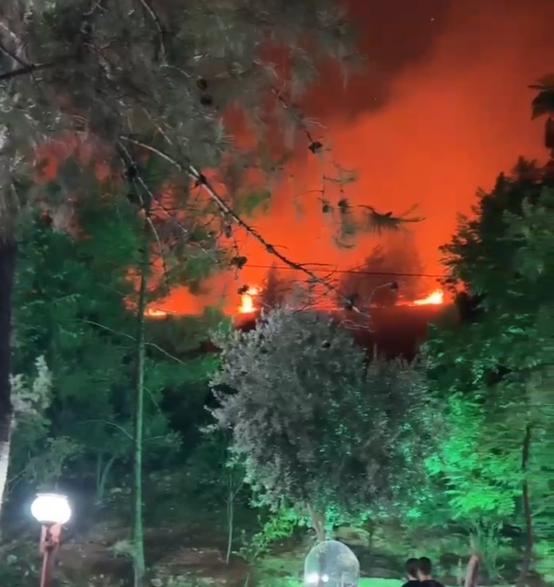 Şanliurfa’da korkutan yangın