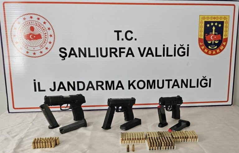 Şanlıurfa’da Silah ve Mühimmat Kaçakçılığı Operasyonu