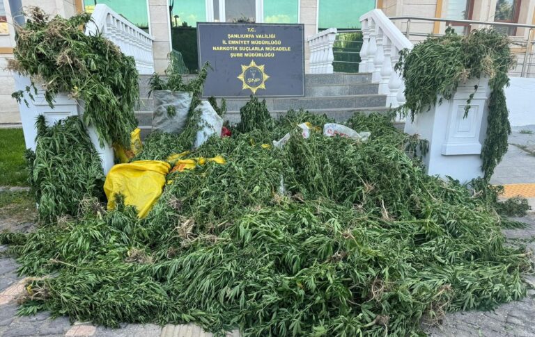 Şanlıurfa’da Yüklü Miktarda Uyuşturucu Ele Geçirildi: 6 Kişi Gözaltında