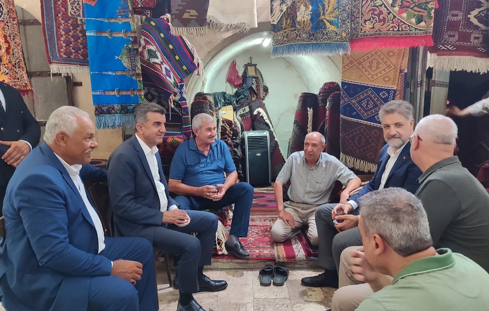 Günbegi ve Önen esnaf ve vatandaşlarla buluştu