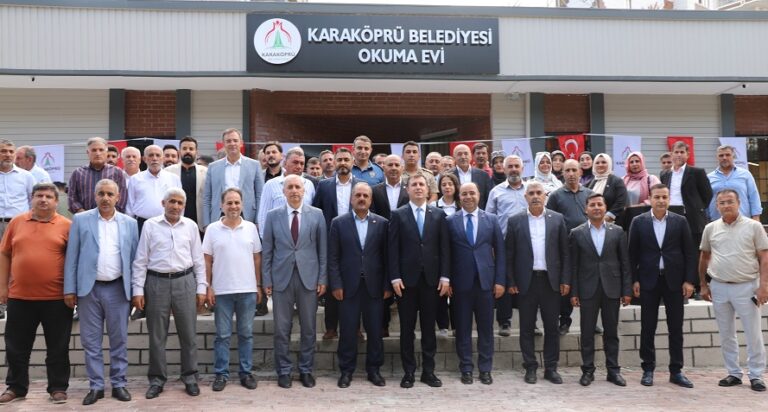 Karaköprü’de öğrenciler için yeni okuma evi kazandırdı