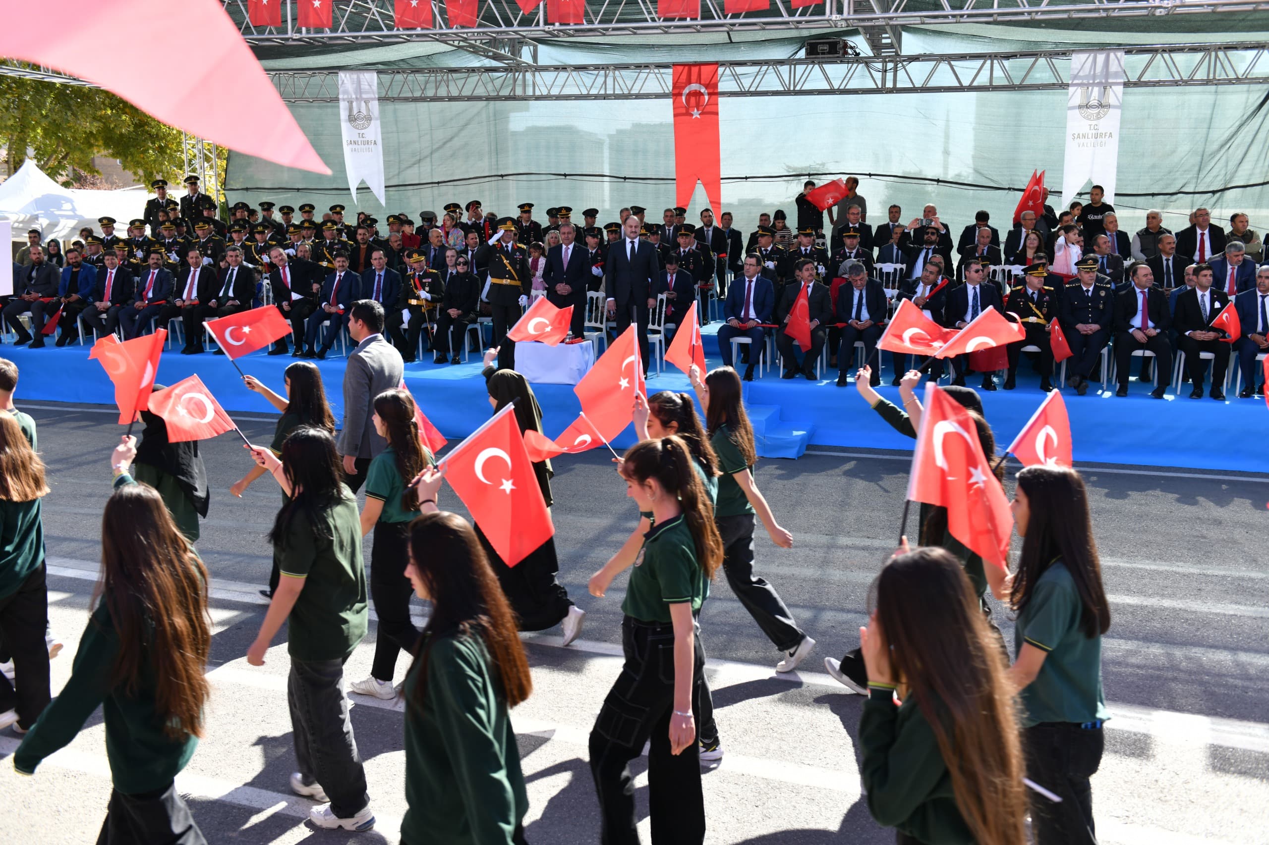 Cumhuriyet Bayramı Şanlıurfa’da Coşkuyla Kutlandı