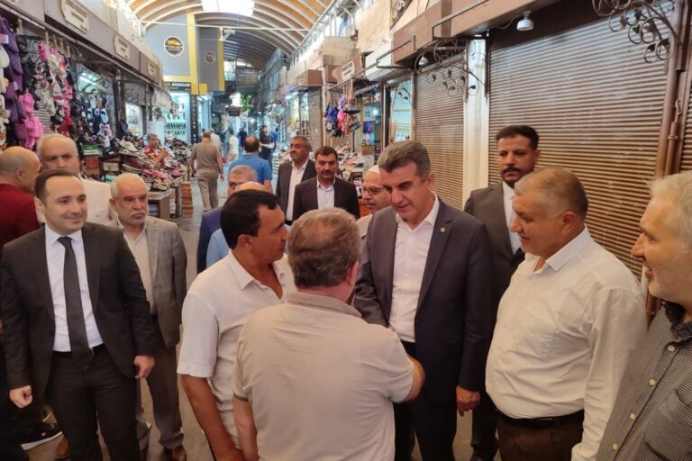 Günbegi, Ahilik Duası’na Katıldı ve Esnafları Ziyaret Etti