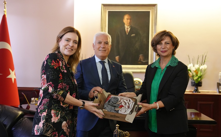 Bozbey’den, Ünlüce’ye Ziyaret