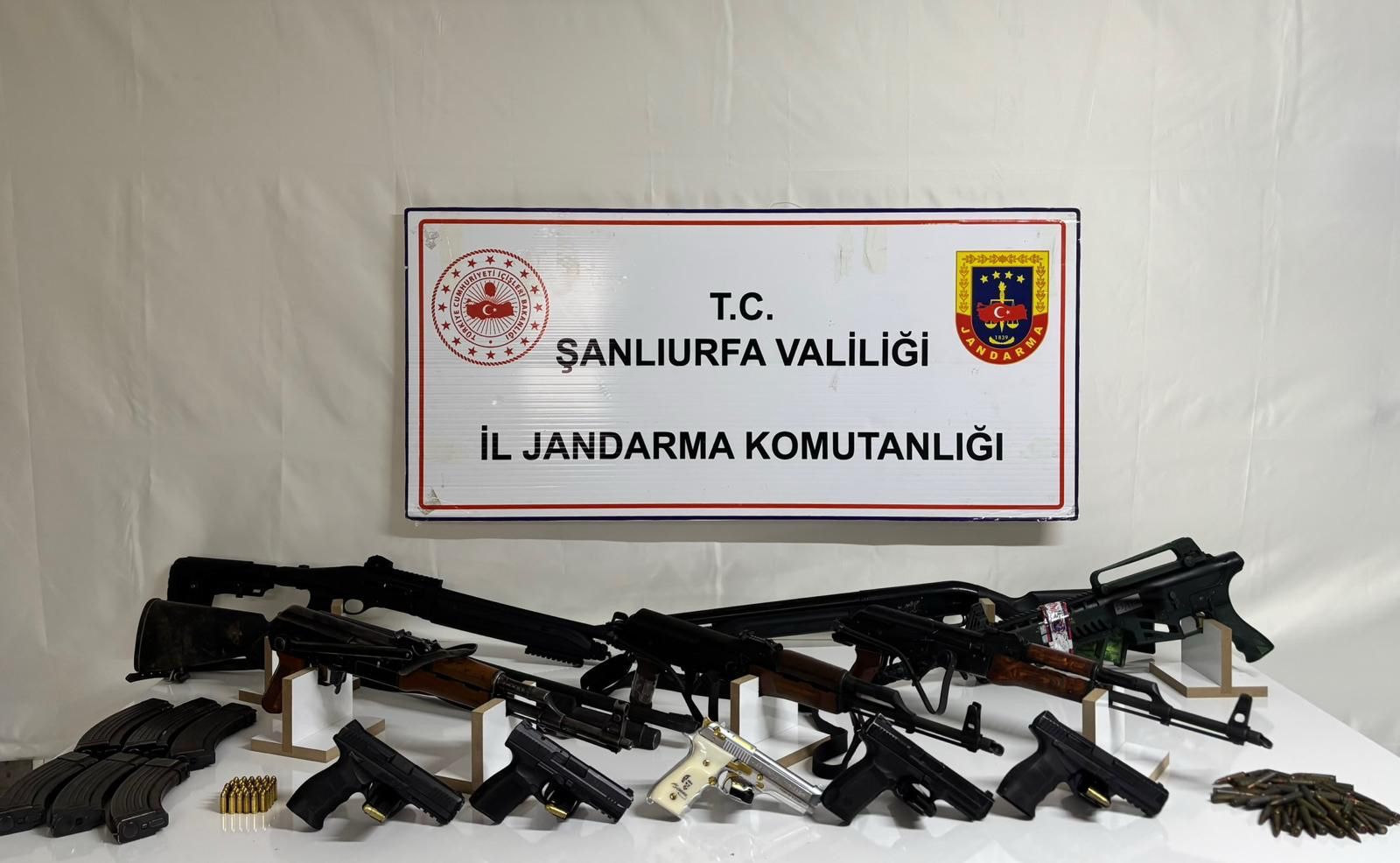 Şanlıurfa’da Ruhsatsız Silah Operasyonu: 6 Şüpheli Gözaltına Alındı